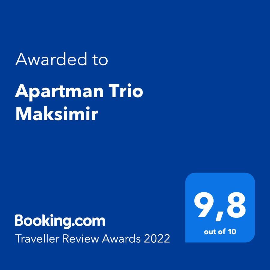 Apartman Trio Maksimir Zagreb Ngoại thất bức ảnh